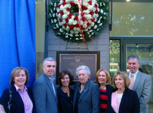 My mom - Ronnie, Uncle Tom, Aunt Rosemary, Grandma, Aunt Dolores, Aunt Virginia, and Uncle Joe at a wreath laying ceremony