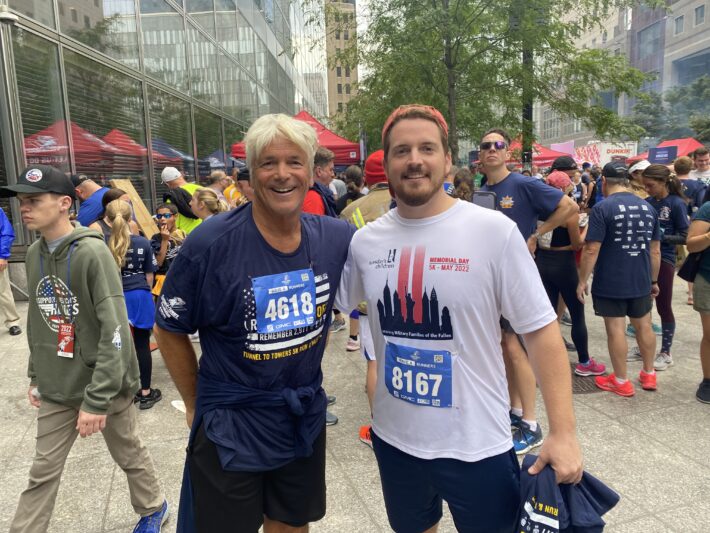 Meet our 2024 TCS NYC Marathon Team Patrick Lisante Answer the Call